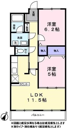 シャトー秋葉町の間取り