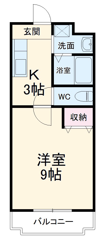 マンションアカンサスⅢの間取り