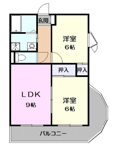 ドゥ・エトワールの間取り