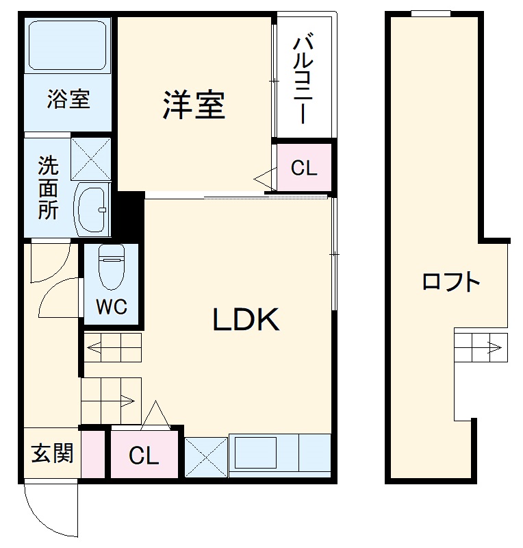 プラチナム黒川の間取り