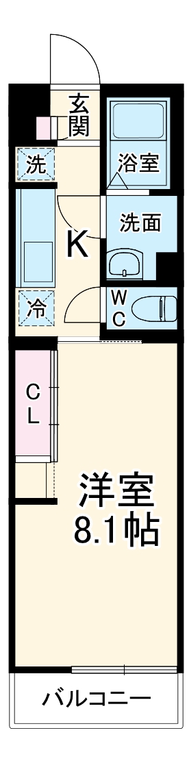 リブリ・サザンビーチ茅ヶ崎Ⅱの間取り