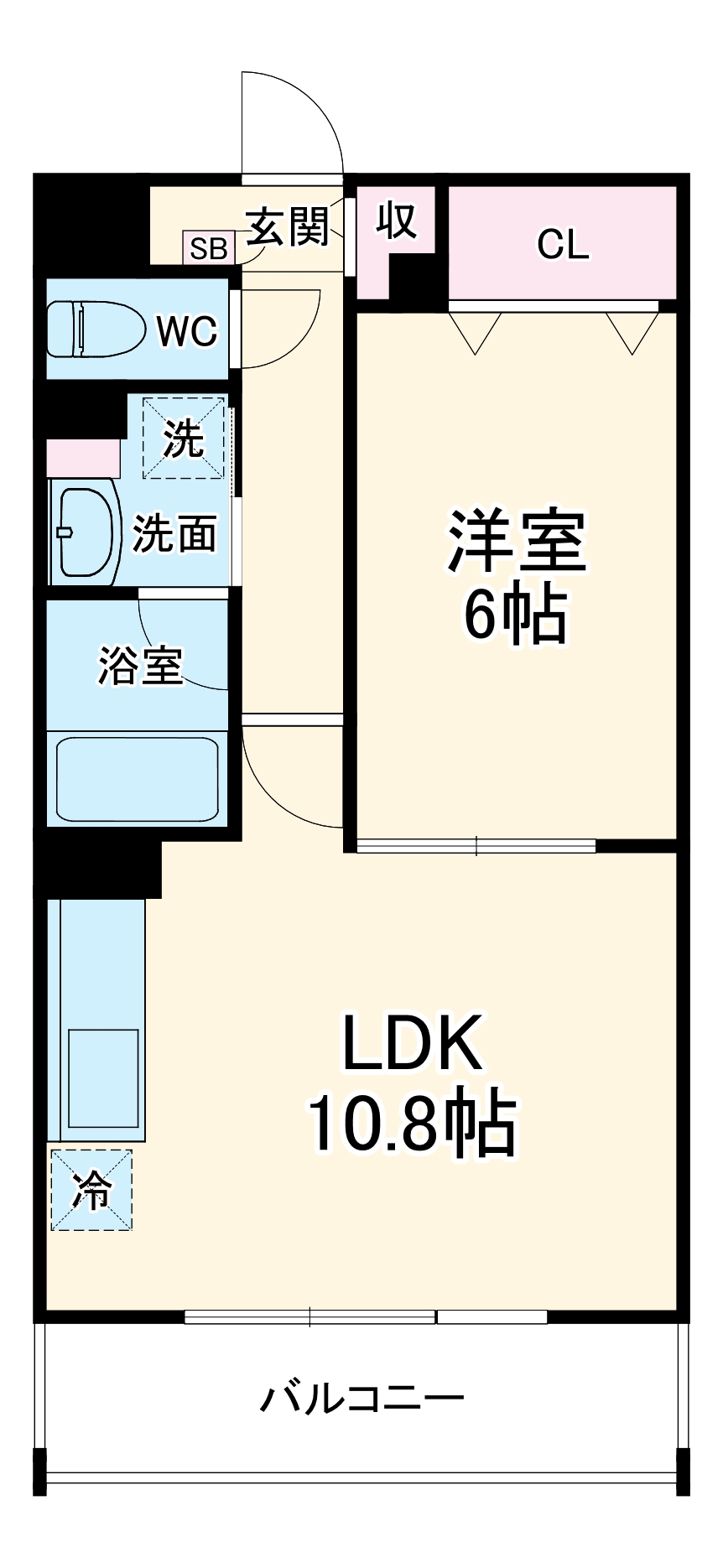 レユシールの間取り