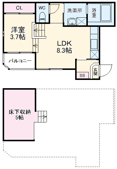 北斗館の間取り