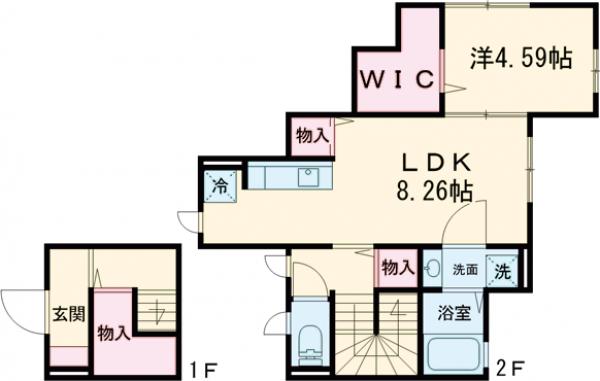 ファミユDの間取り