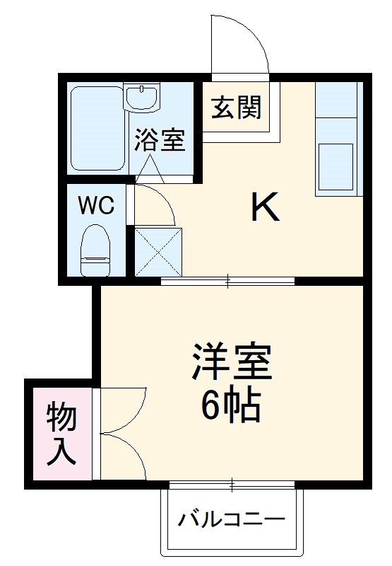 タウニィフルタの間取り