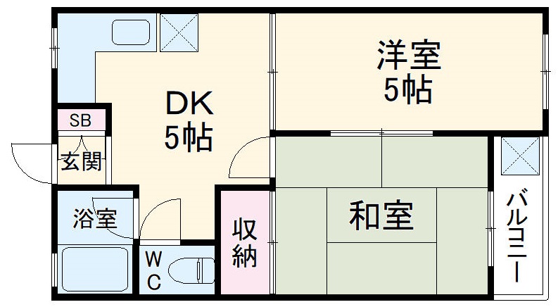 福富ビルの間取り