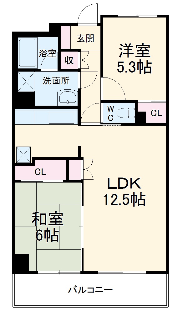 コンフォート車道の間取り