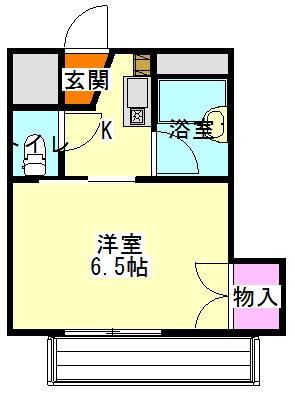プラティークハイツの間取り