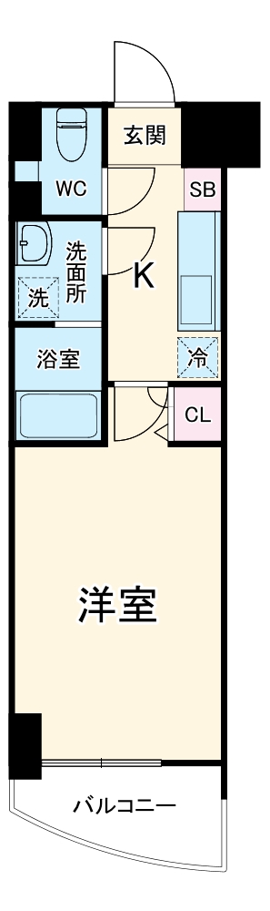 ビュークロス湘南の間取り