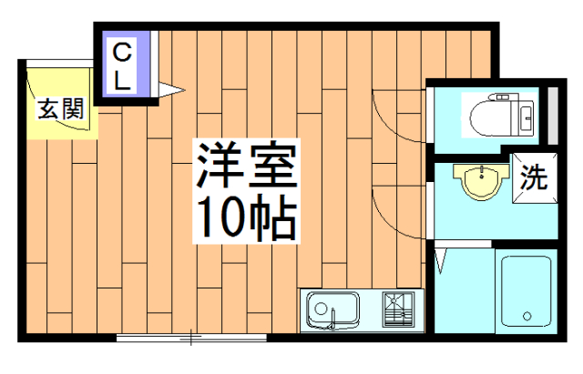 エムコート衣笠の間取り