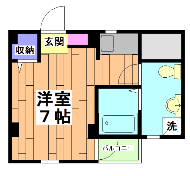 シルキーハウスの間取り