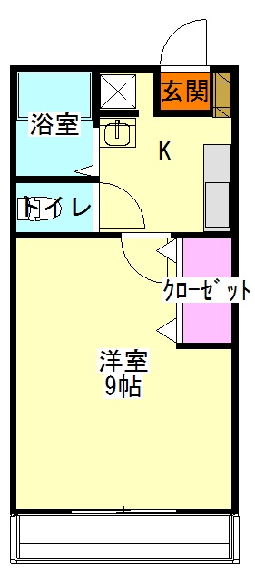 アルザスナデシコの間取り