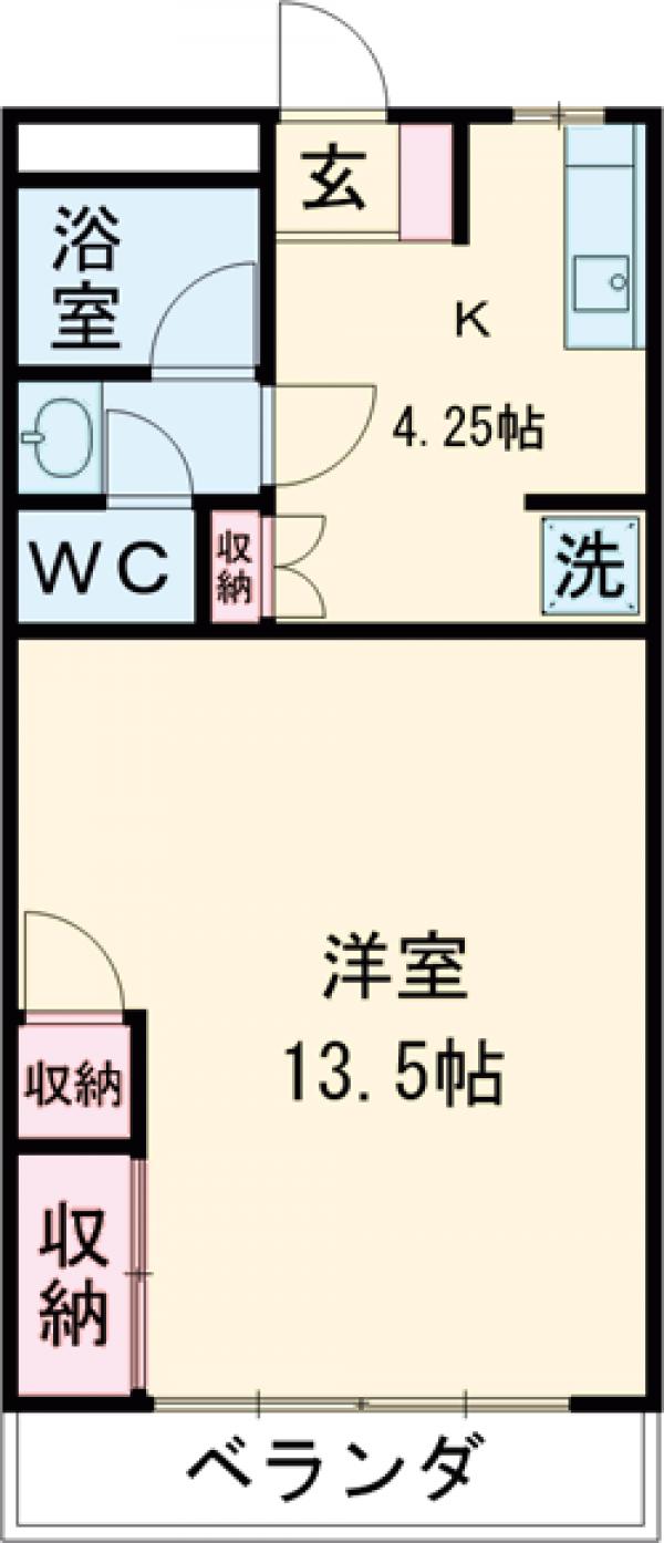 ベル&MKハイツの間取り