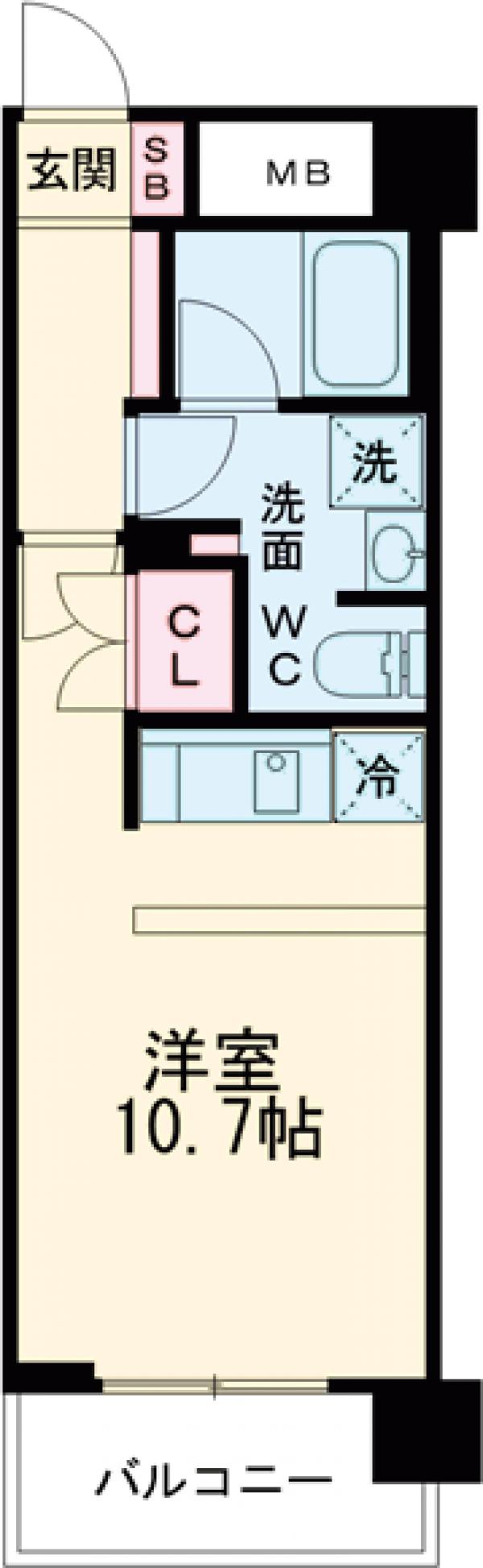 アイビーアネックス杉並の間取り