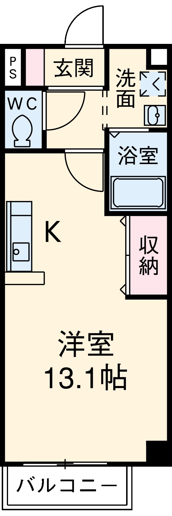 Lara味鋺の間取り