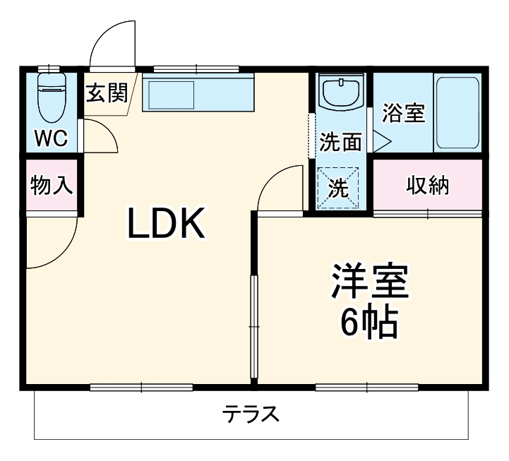 茅ヶ崎トラッドAの間取り