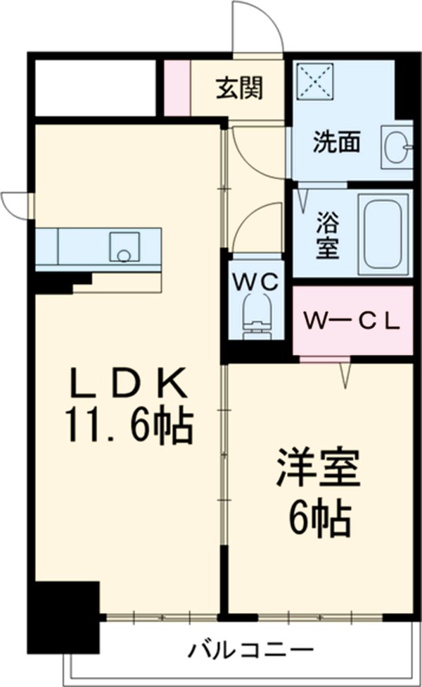 グランツ泉の間取り