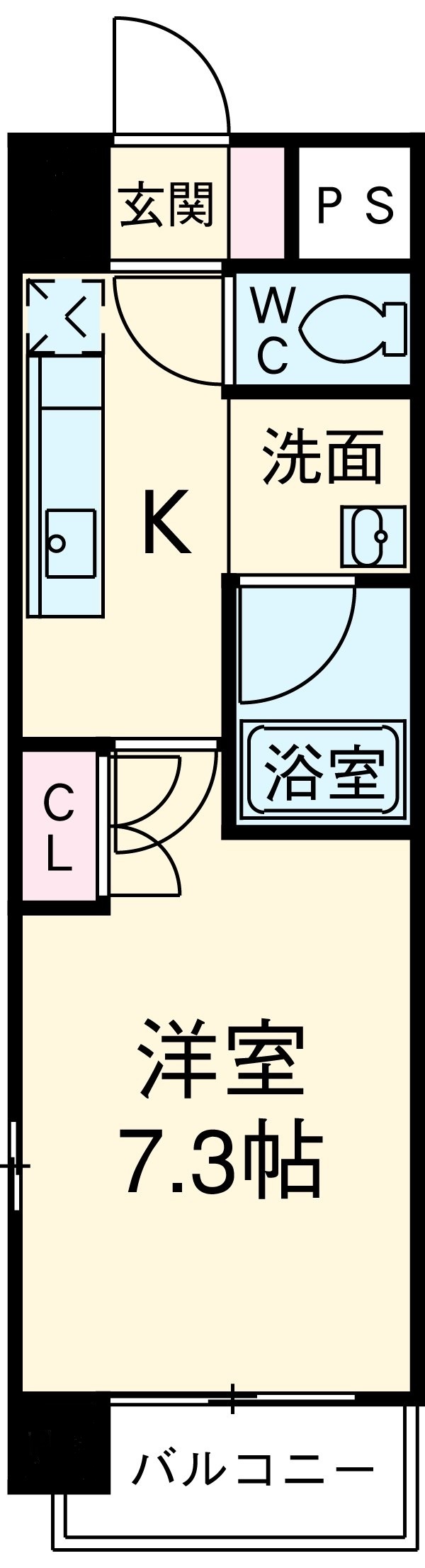 レーベスト平安の間取り