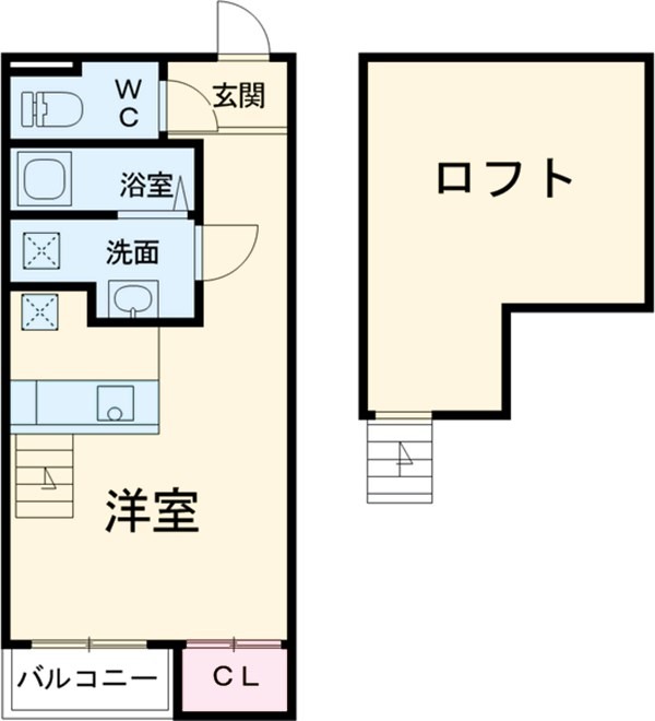 サニーベール志賀町の間取り