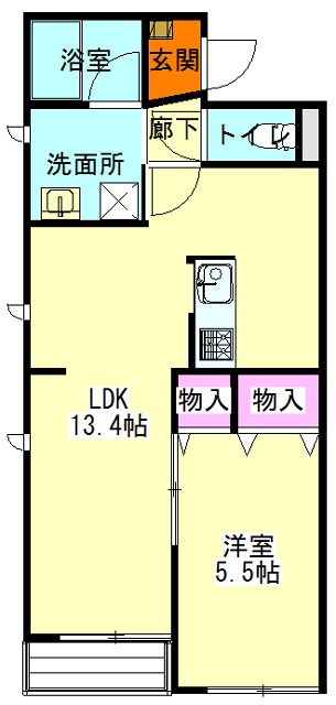 サンライフ ケンズ ヴィラの間取り