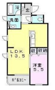 サンライフ ケンズ ヴィラの間取り