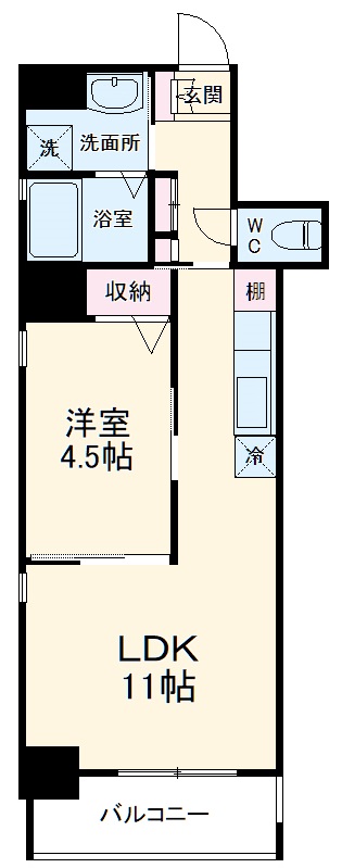 Ｋ　ＣＬＡＳＳＹ　ＩＺＵＭＩの間取り
