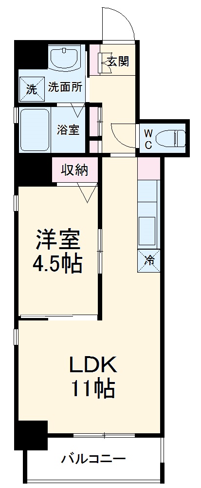 Ｋ　ＣＬＡＳＳＹ　ＩＺＵＭＩの間取り