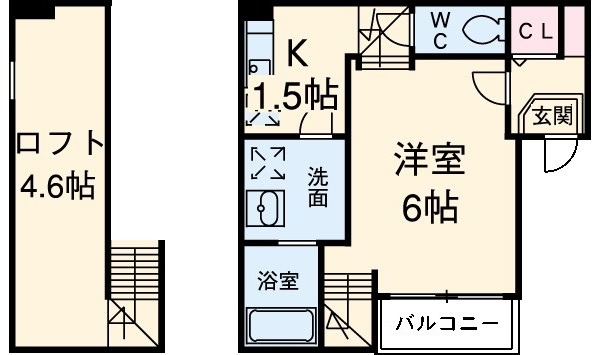 リヴェール森下の間取り