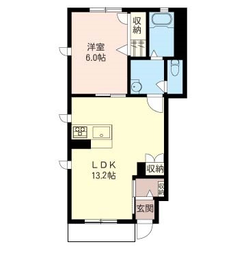 ボヌールシュシュⅠの間取り