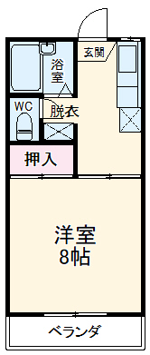 ファミーユベルの間取り