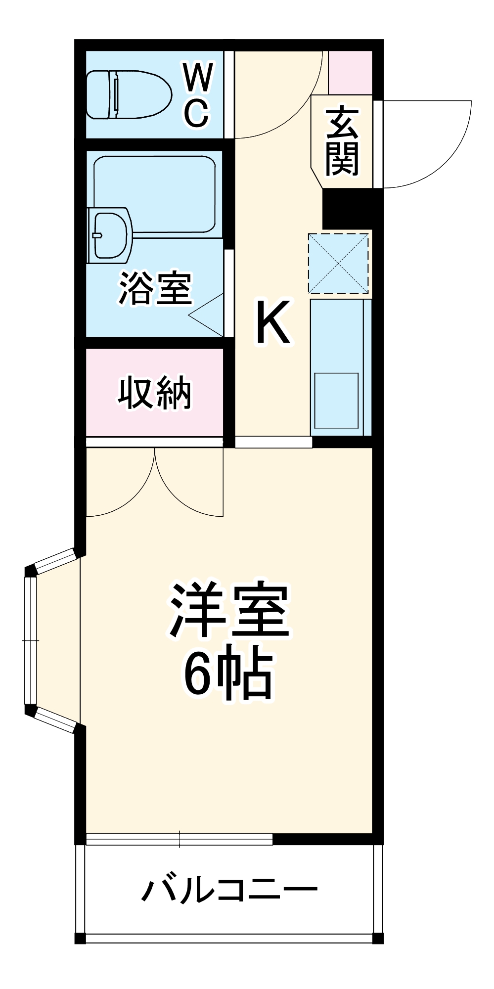 メゾンセジュールの間取り