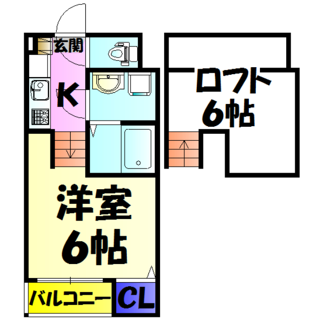 La Fonte検見川の間取り