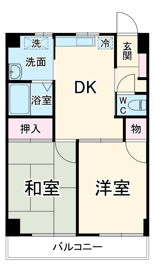 グレースイナガキの間取り