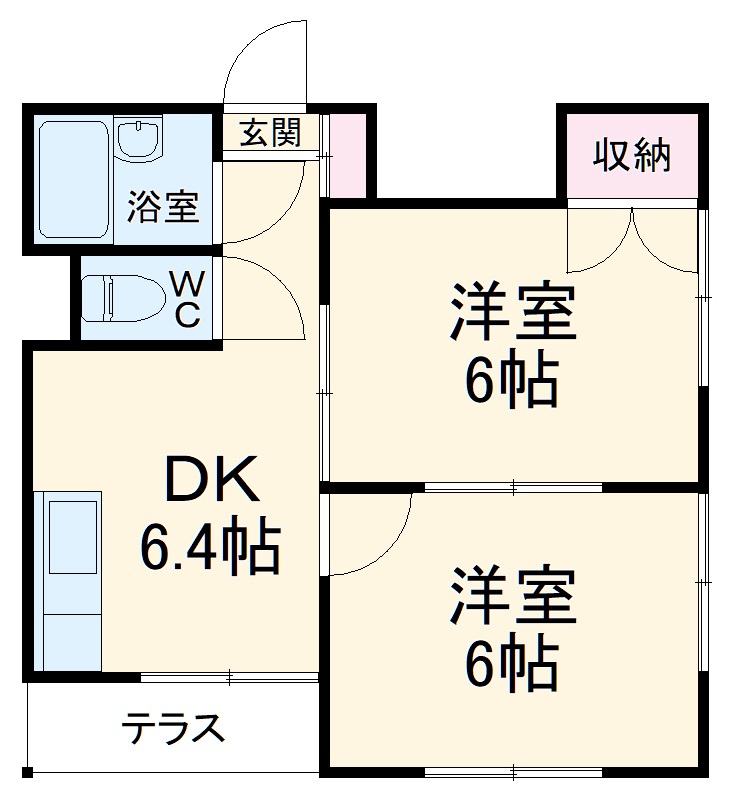 ケントハウスの間取り