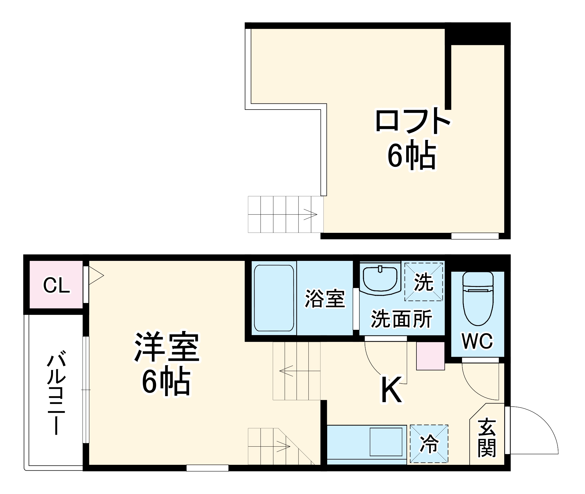 ポラリス名城公園の間取り