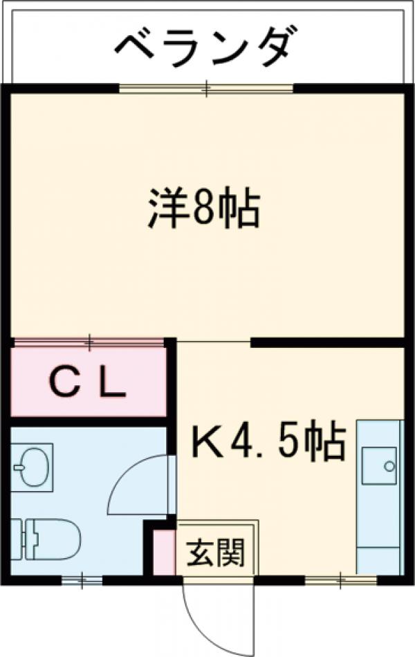 シティーハイツ内間の間取り