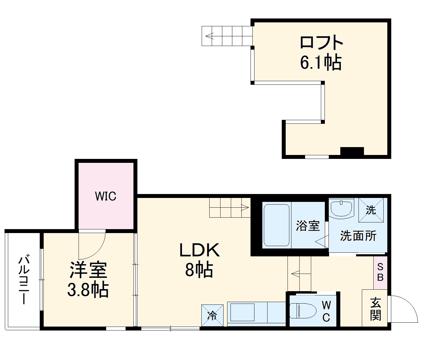 トレノハウスの間取り