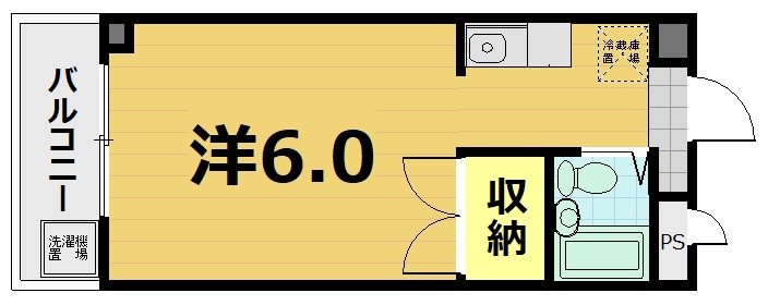 ハイツユルギの間取り
