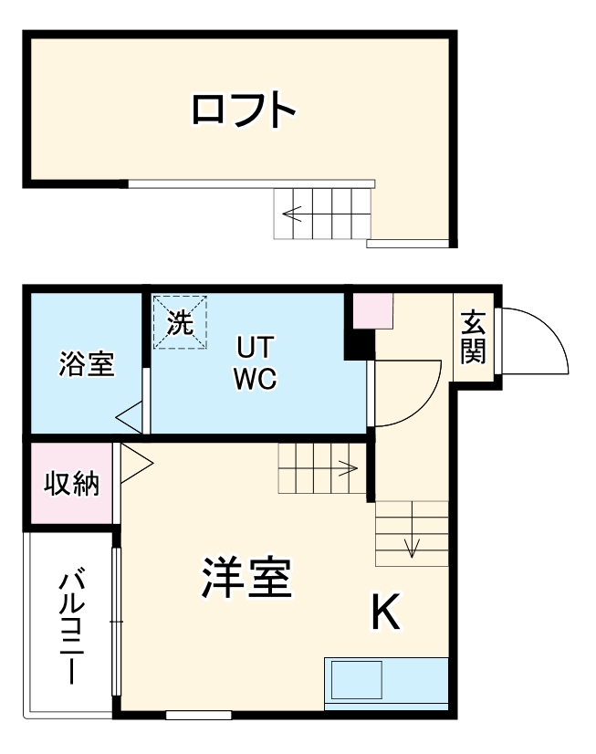 エスポワール車道の間取り