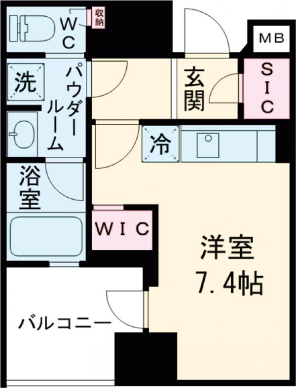 コンフォリア新中野の間取り