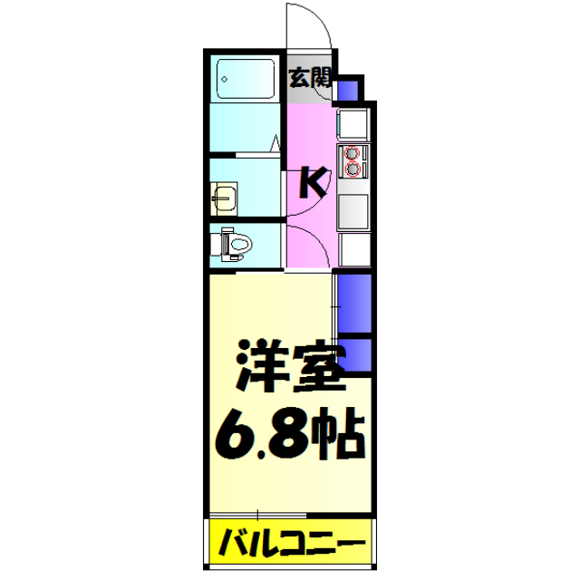 リブリ・レイヴ花園の間取り