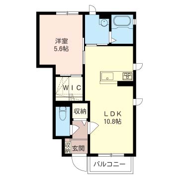 サフェリオスBの間取り