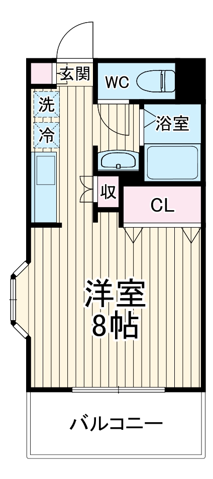 ゼファール湘南Vの間取り