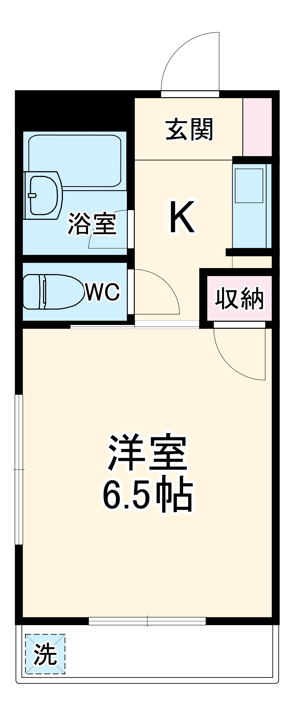みずきコートの間取り