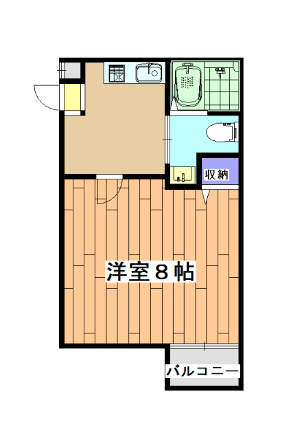 ハスラーKMの間取り