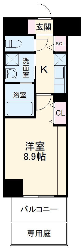 ロイヤルスクエア徳川の間取り
