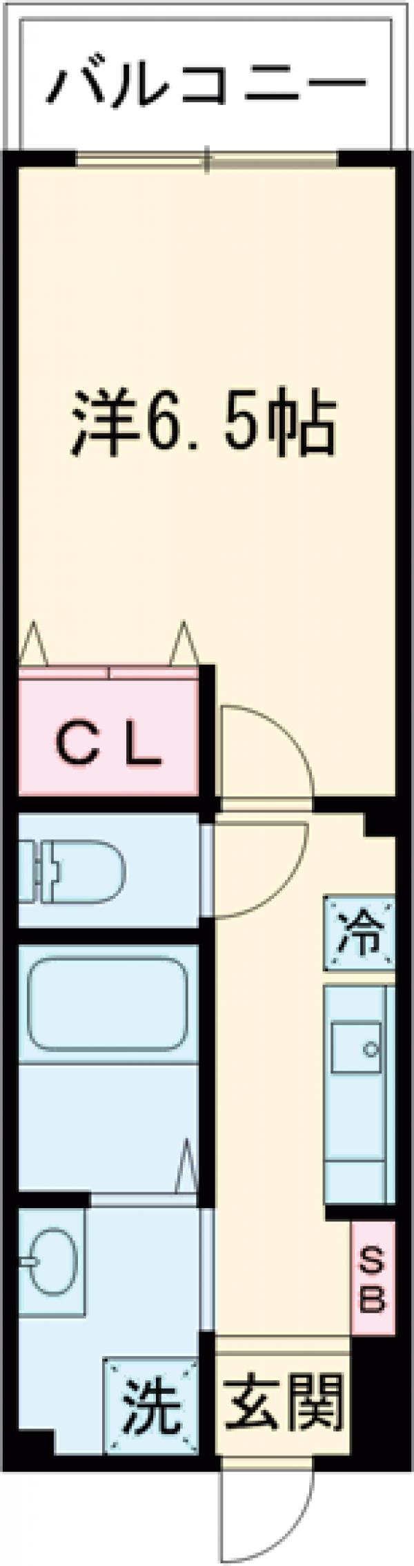 ジニアス高円寺Ⅰの間取り