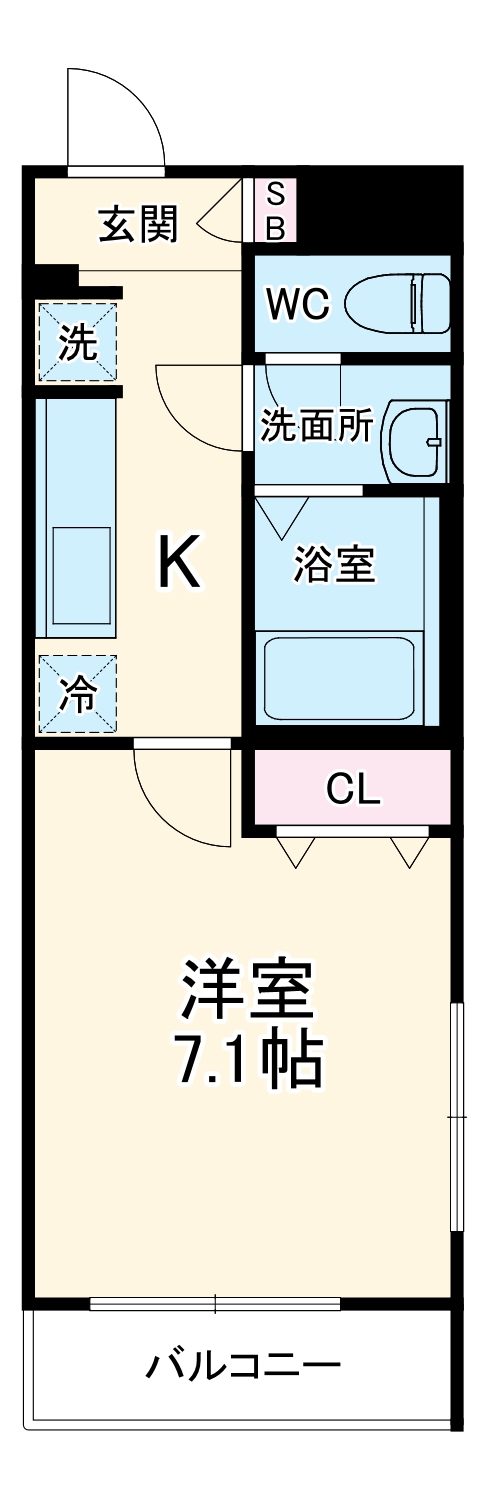 リブリ・志賀本通の間取り