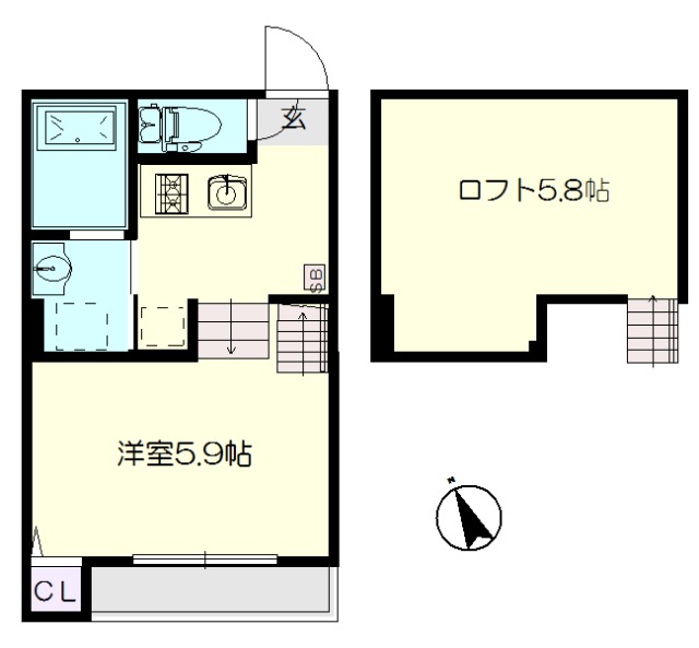 SANCTUARYの間取り