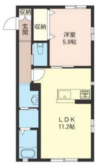 アン・グレーヌの間取り